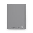 Mittens the Cat surfing gray Hardcover Journal Matte