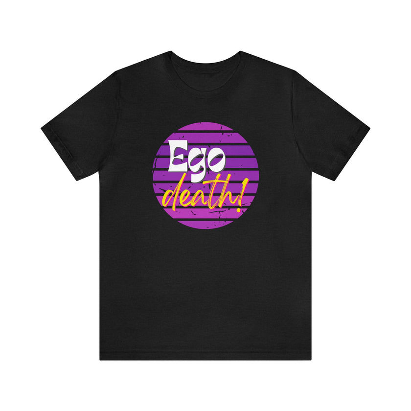 Purple Ego death! Positive Vibes Collection Unisex Jersey Short Sleeve Tee