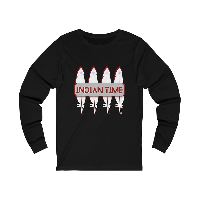 Indian Time Unisex Jersey Long Sleeve Tee