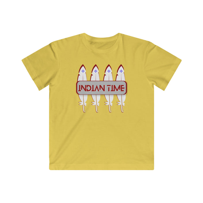 Indian Time Kids Fine Jersey Tee