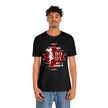 My Body My Choice Not Yours Womens Rights Awareness Black and Red Unisex Jersey Short Sleeve Tee