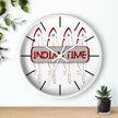 Indian Time Wall clock