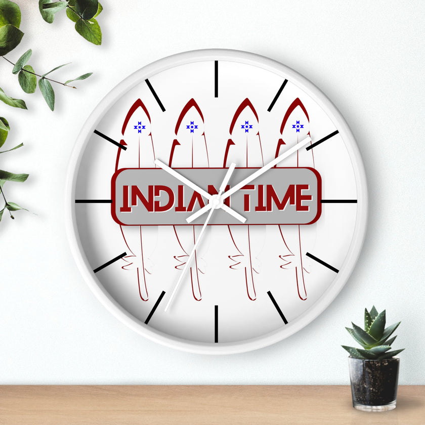 Indian Time Wall clock