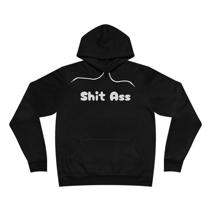 Black Sh&T A$$ Rez Humor 2  Unisex Sponge Fleece Pullover Hoodie