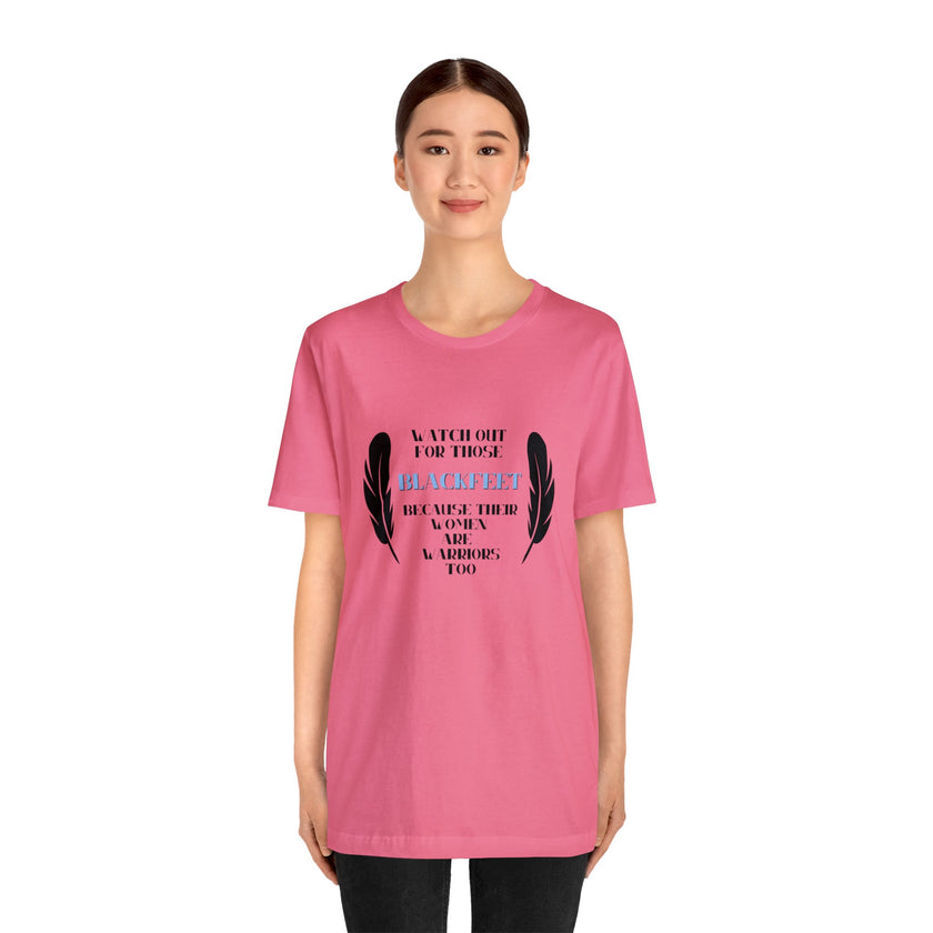 Blackfeet Women Warriors Unisex Jersey Short Sleeve Tee