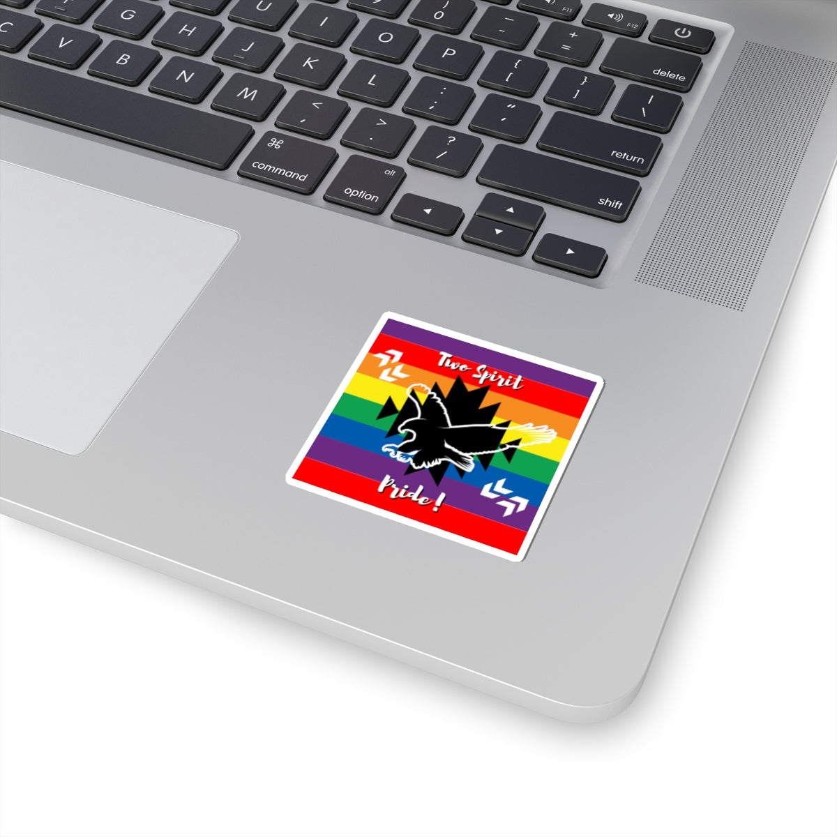 Two Spirit Pride Kiss-Cut Stickers