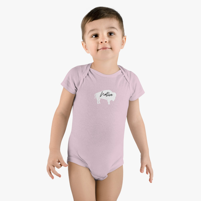 Native Decolonizing Baby Short Sleeve Onesie®