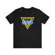 Yield Thy Ego Black Gray and White Unisex Jersey Short Sleeve Tee