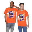 Native Innii aka Bison Graphic, Still Here, Native Pride, White, Orange, Black, Green, Blue, or Red Unisex Jersey Short Sleeve Tee