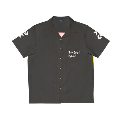 Two Spirit Pride Men's Hawaiian Shirt (AOP)