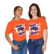 Native Innii aka Bison Graphic, Still Here, Native Pride, White, Orange, Black, Green, Blue, or Red Unisex Jersey Short Sleeve Tee