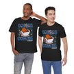 Coffee Cup Cutie Graphic, Coffee Unisex Jersey Short Sleeve Tshirt, Black or White
