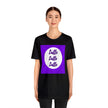 Latte Latte Latte purple graphic Unisex Jersey Short Sleeve Tee