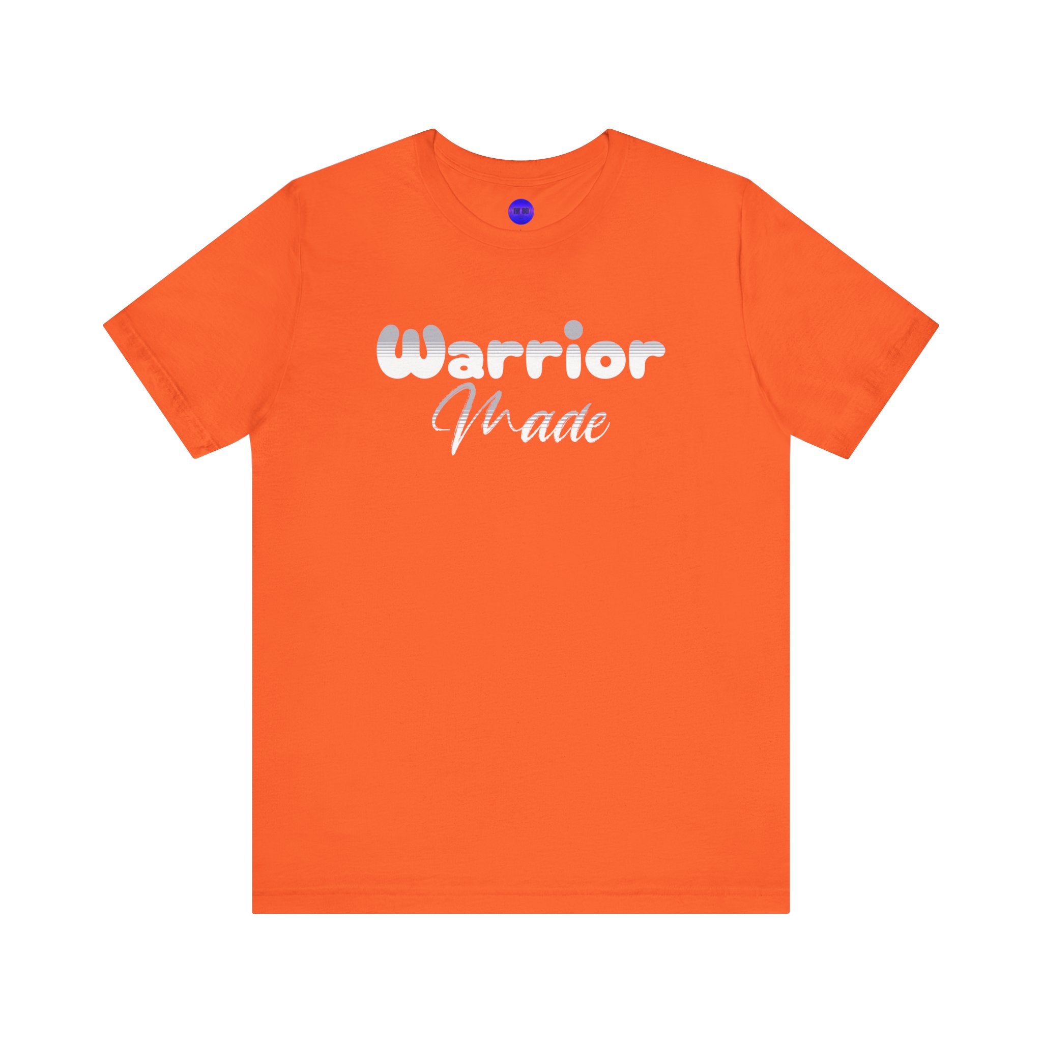 Warrior Made, Native Collection, Orange, Black, Turquoise, or Red, Unisex Jersey Short Sleeve Tee