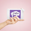 Native Bison Purple Mini Clutch Bag