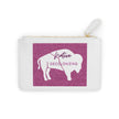 Native Decolonizing Magenta Mini Clutch Bag
