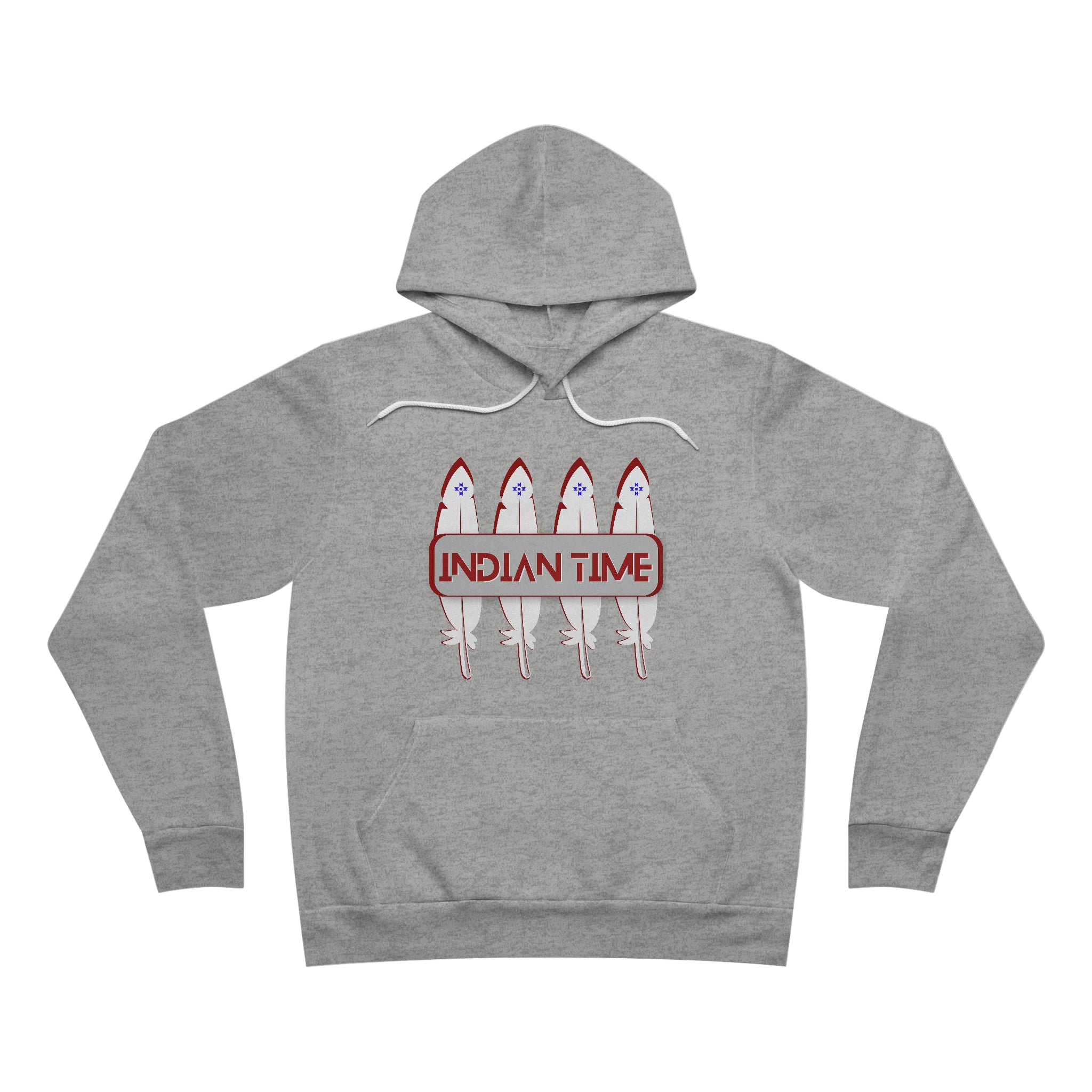 Indian Time Unisex Fleece Pullover Hoodie