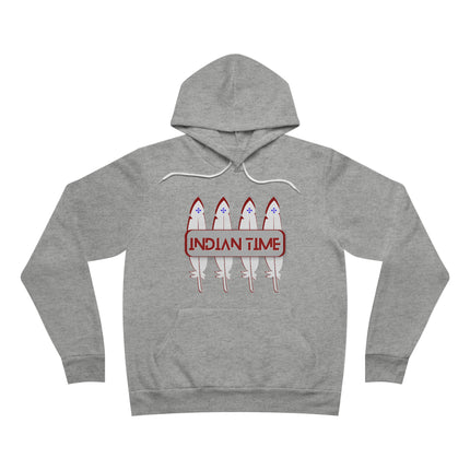 Indian Time Unisex Fleece Pullover Hoodie