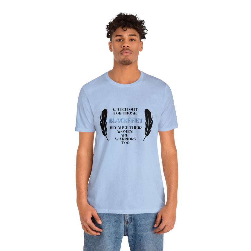 Blackfeet Women Warriors Unisex Jersey Short Sleeve Tee