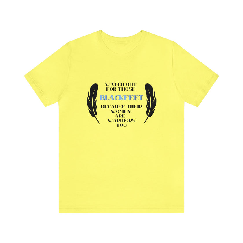 Blackfeet Women Warriors Unisex Jersey Short Sleeve Tee