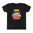 Foodie, Peas in a Pod, Cute Donuts, White, Black, Purple, or Pink Youth Short Sleeve Tee