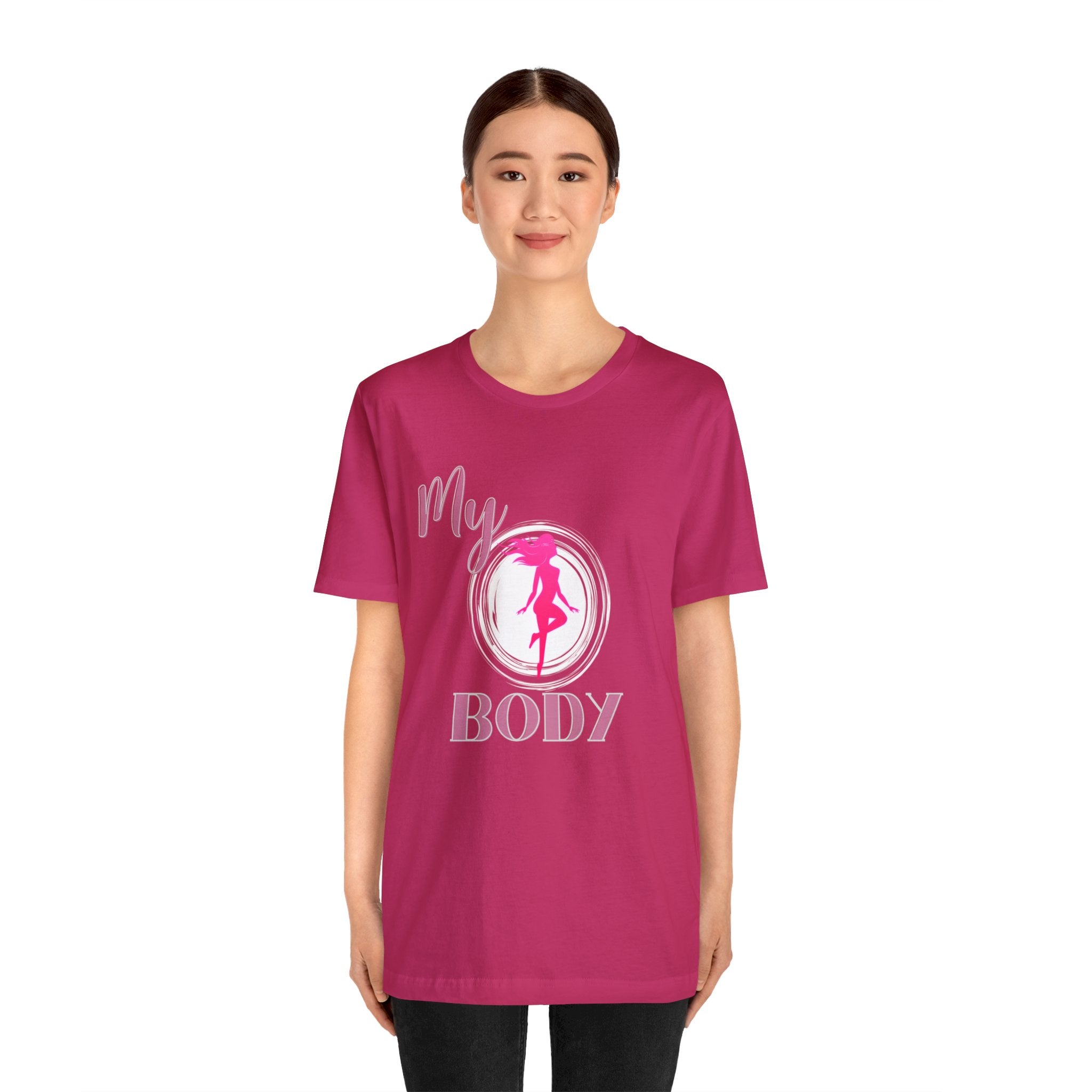 My Body Womens Rights Awareness Unisex Jersey Short Sleeve Tee