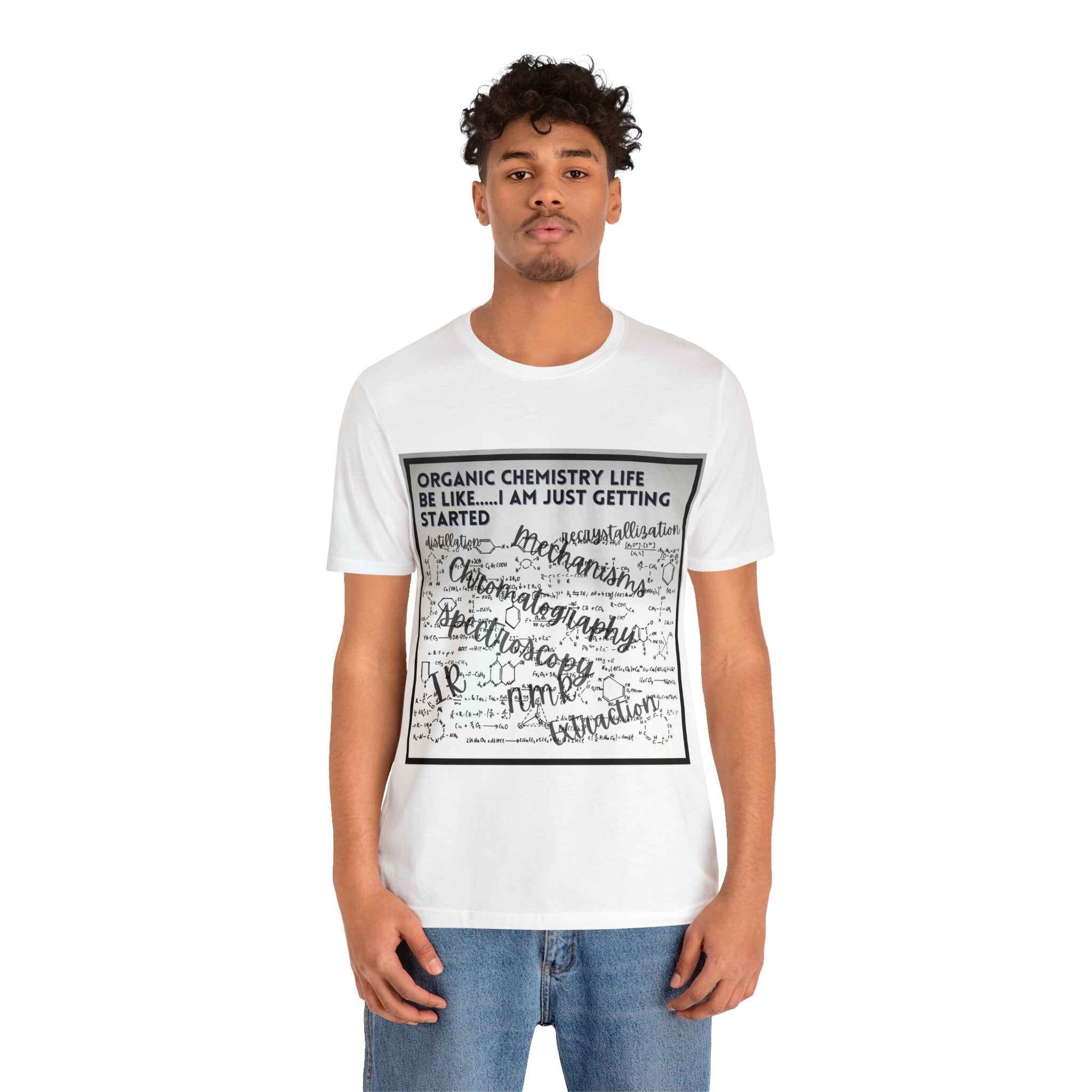 Organic Chemistry life Unisex Jersey Short Sleeve Tee