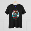 Warrior Woman, Graphic, Black, White or Pink, Women's Cotton Tee