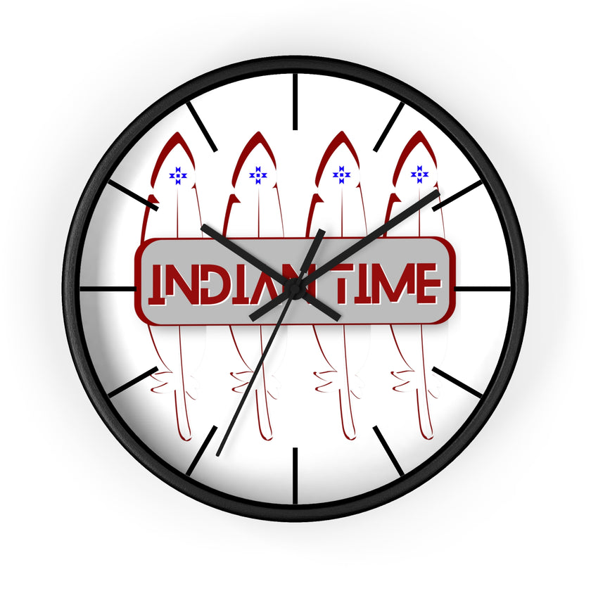 Indian Time Wall clock