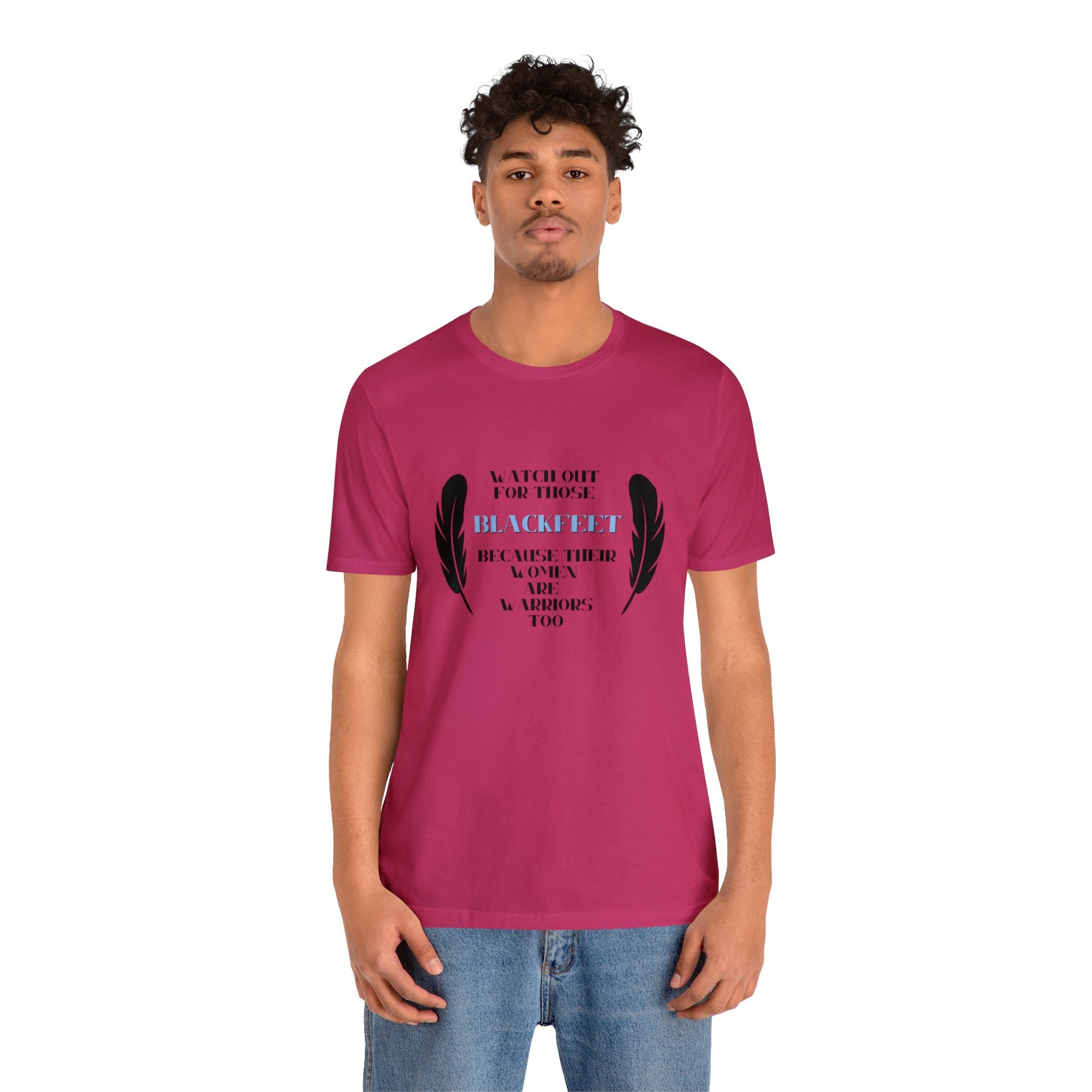 Blackfeet Women Warriors Unisex Jersey Short Sleeve Tee
