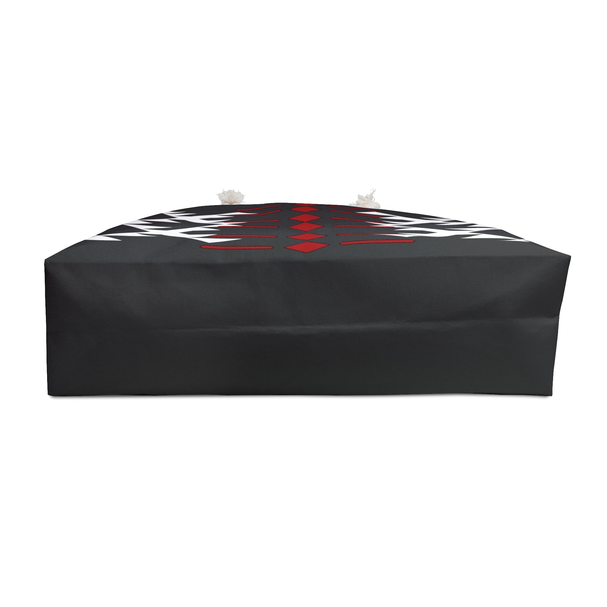 Black, Red, and White Warrior Weekender Bag