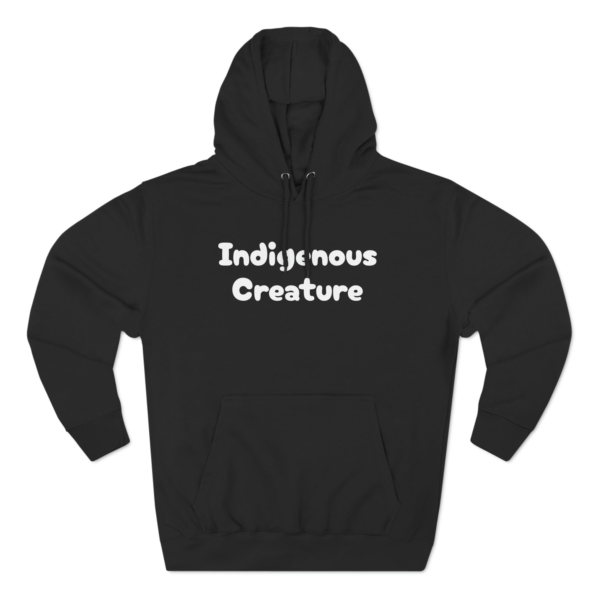 Indigenous Creature Three-Panel Fleece Hoodie