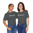 Snaggable, Rez Humor, Black, Asphalt, Pink or Red, Unisex Jersey Short Sleeve Tee