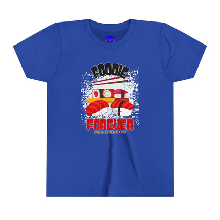 Foodie, Peas in a Pod, Cute Sushie, White, Gray, Blue, or Pink Youth Short Sleeve Tee
