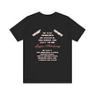 Justice for Gaylon Pahdocony MMIP, White or Black, Unisex Short Sleeve Tee