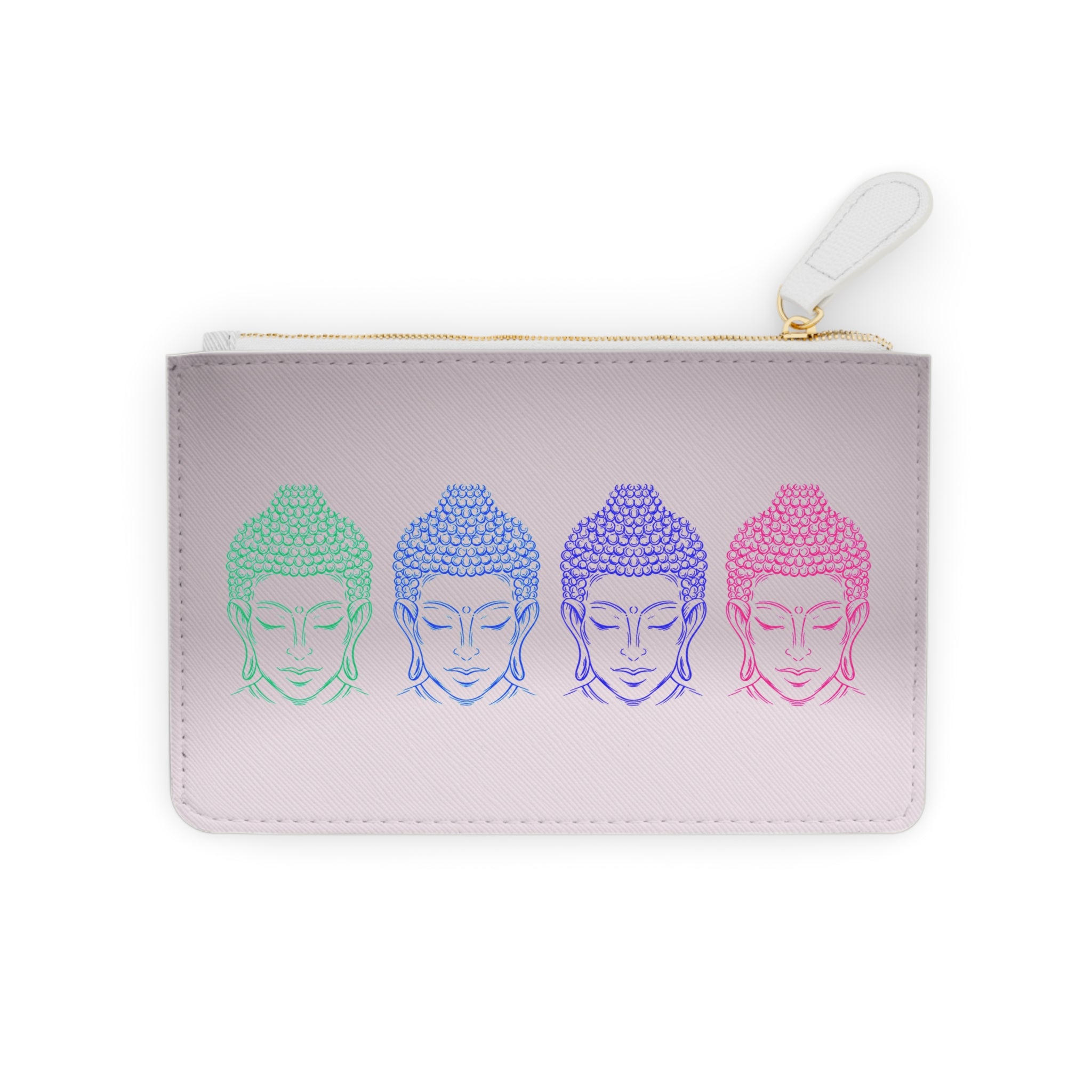 Rainbow Buddhas Mini Clutch Bag