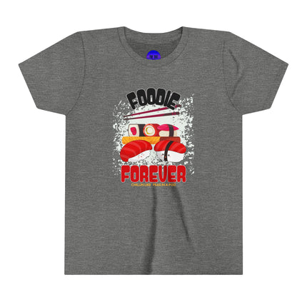 Foodie, Peas in a Pod, Cute Sushie, White, Gray, Blue, or Pink Youth Short Sleeve Tee