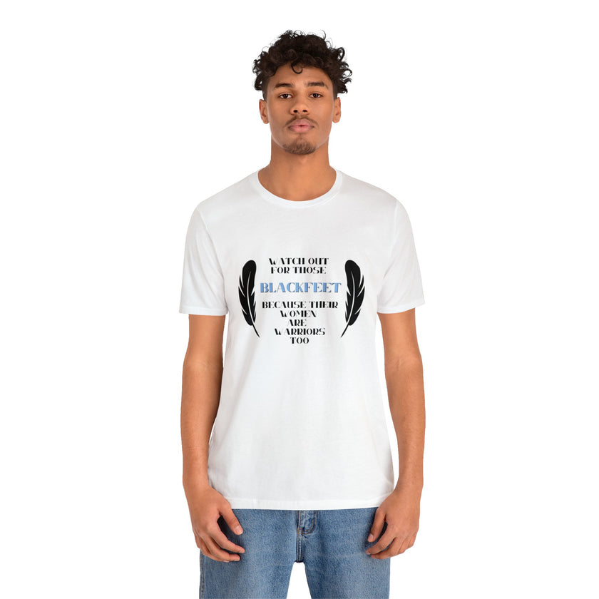 Blackfeet Women Warriors Unisex Jersey Short Sleeve Tee