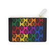Rainbow Geometric Mini Clutch Bag