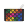 Rainbow Geometric Mini Clutch Bag
