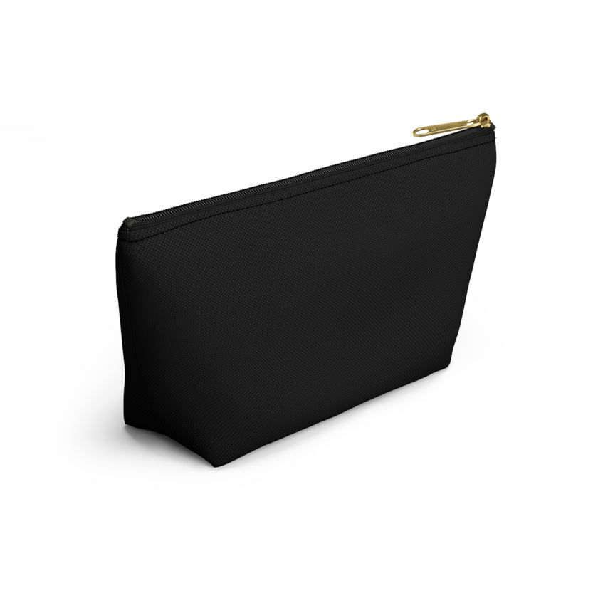 Native American White Innii aka Bison Decolonizing Accessory Pouch w T-bottom, Makeup Bag