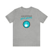 Coffee first please teal Unisex Jersey Short Sleeve Tee