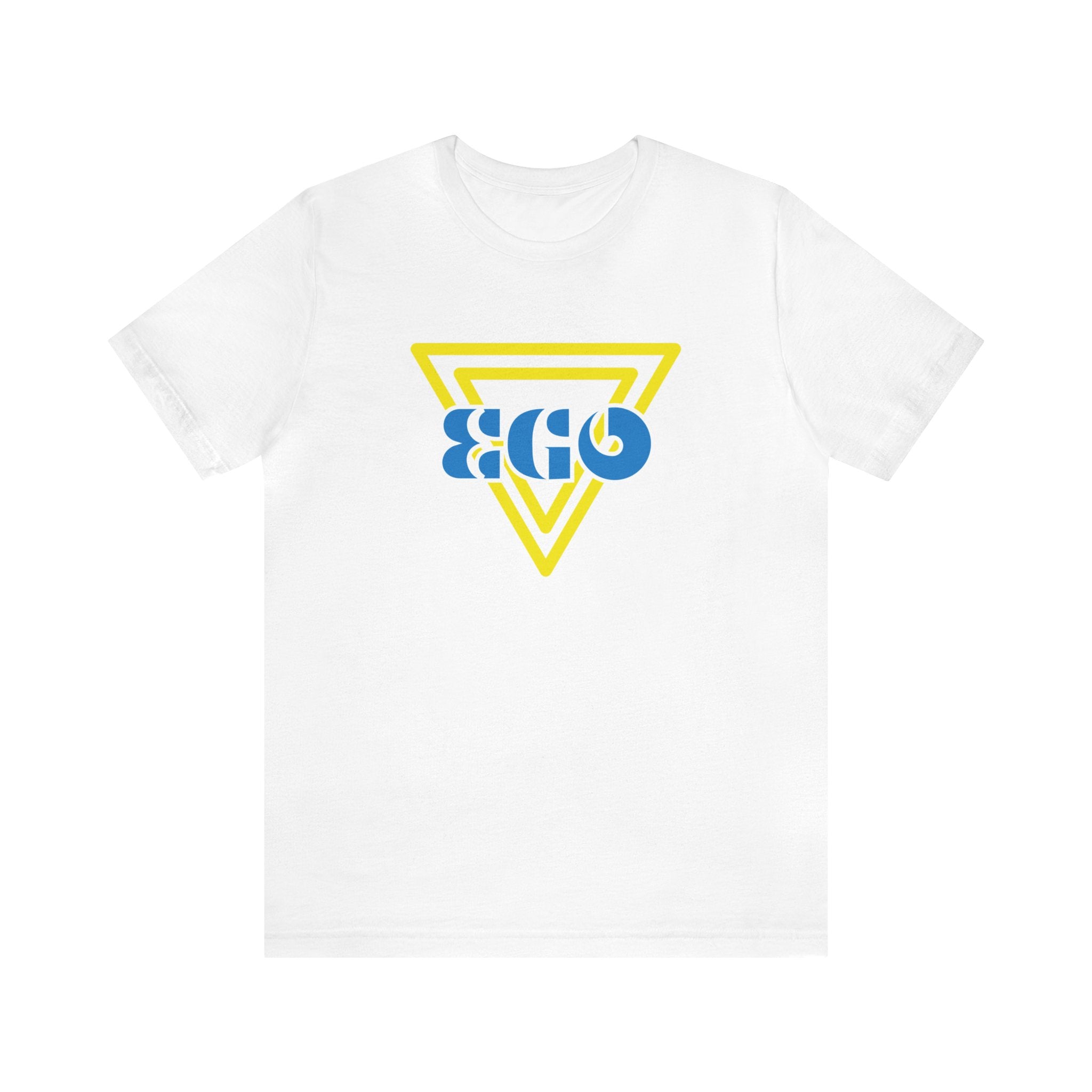 Yield Thy Ego Black Gray and White Unisex Jersey Short Sleeve Tee