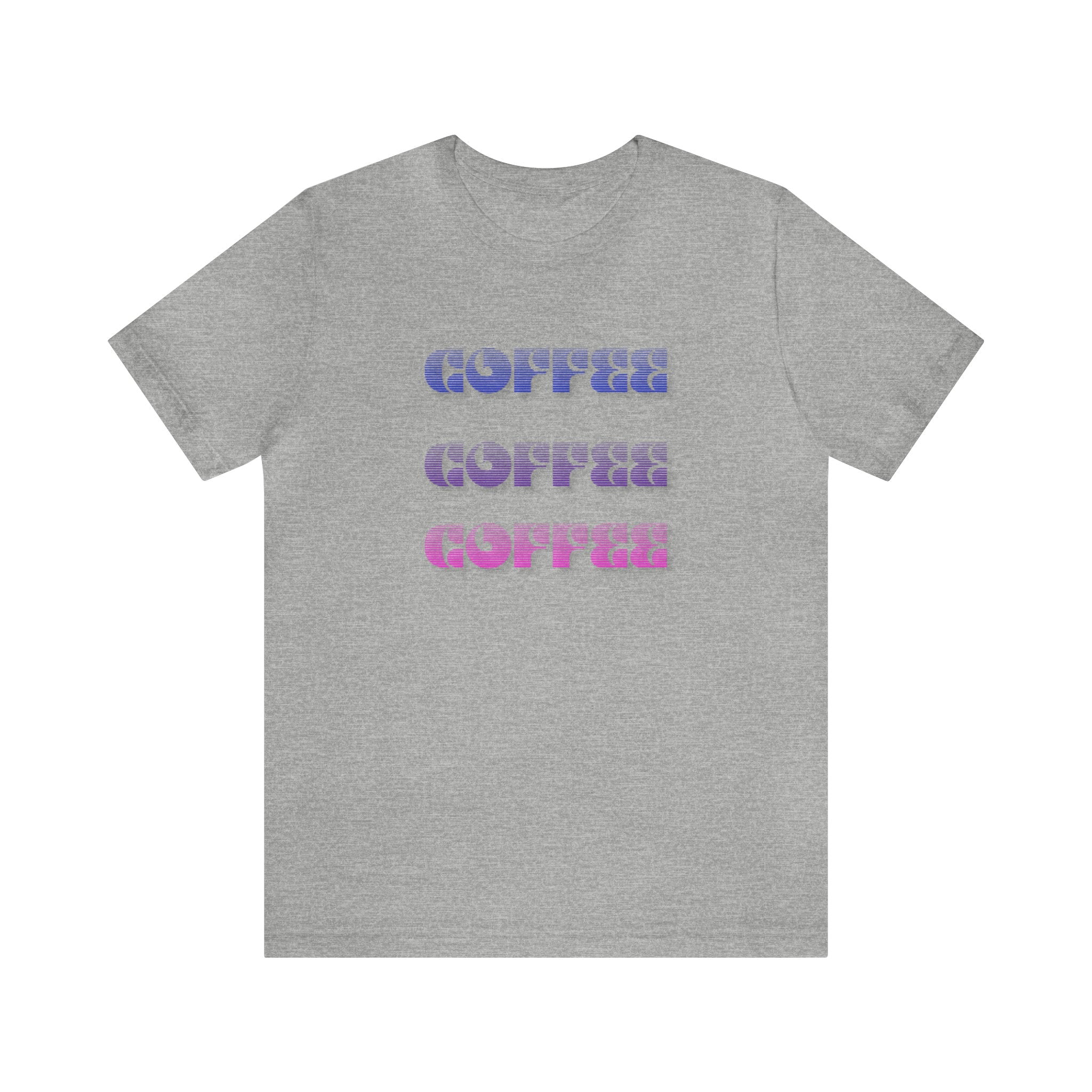 Coffee, Coffee, Coffee bold Jersey Short Sleeve Tee