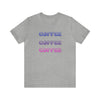 Coffee, Coffee, Coffee bold Jersey Short Sleeve Tee