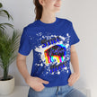 Native Innii aka Bison Graphic, Still Here, Native Pride, White, Orange, Black, Green, Blue, or Red Unisex Jersey Short Sleeve Tee
