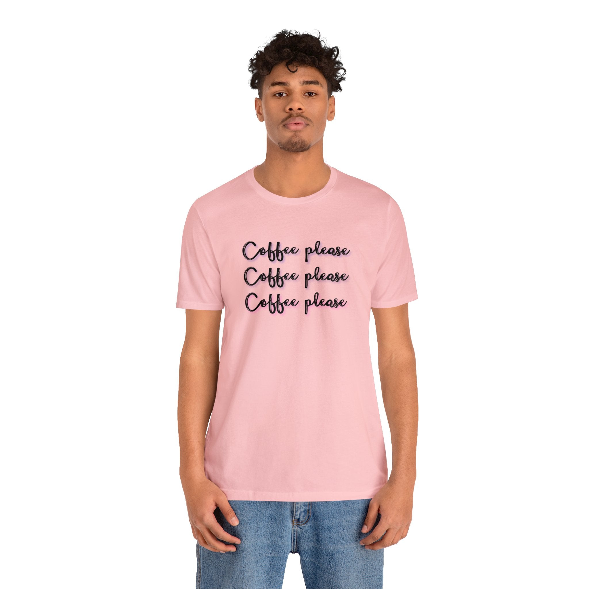 Coffee Coffee Coffee Unisex Jersey Short Sleeve Tee