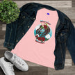Warrior Woman, Graphic, Black, White or Pink, Women's Cotton Tee