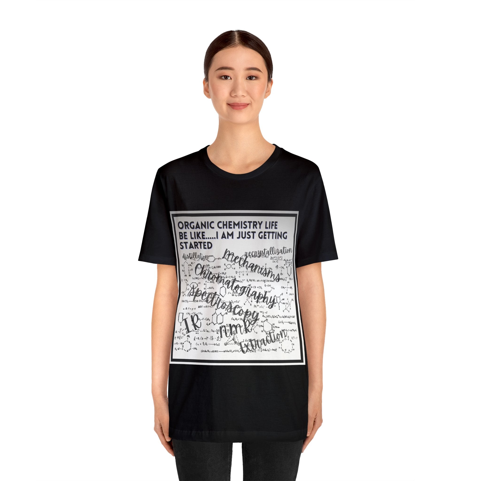 Organic Chemistry life Unisex Jersey Short Sleeve Tee