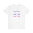Coffee, Coffee, Coffee bold Jersey Short Sleeve Tee